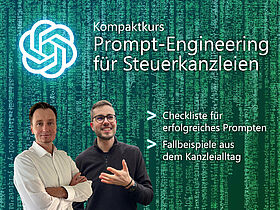 Kompaktkurs Prompt Engineering für Steuerkanzleien